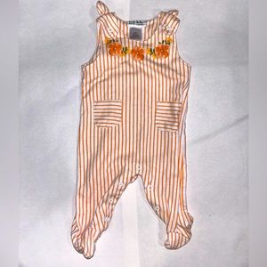 Nicole Miller overall footies size 0-3m